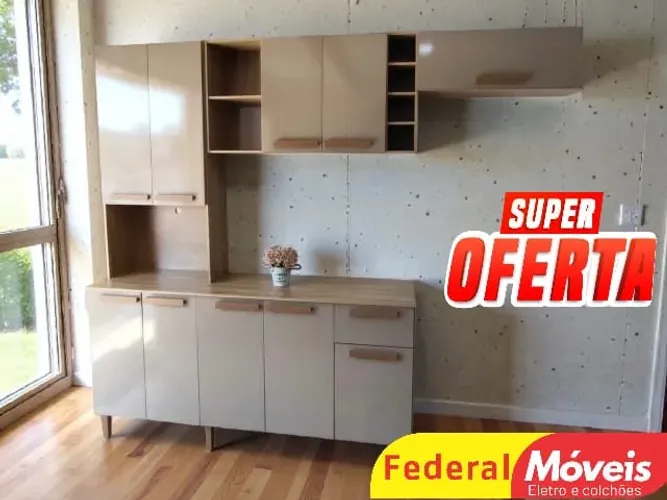 Armário De Cozinha 10P - Super Oferta