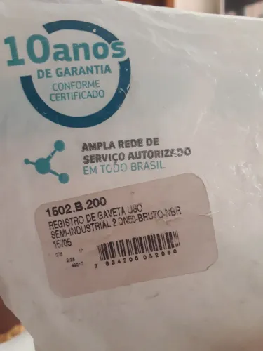 Registro de Gaveta 1502 B, 1504 E 15055