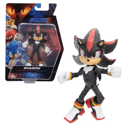 shadow 13cm sonic 3 jakks pacific sunny sonic 3 o filme shadow robotinik shadow 12cm