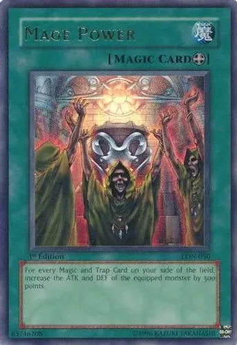 Yugioh!!! Mage Power LON-050 Ultra Rare
