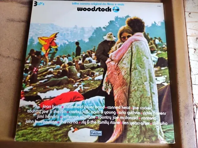 Woodstock Box Lp Vinil Triplo Trilha Sonora do Filme