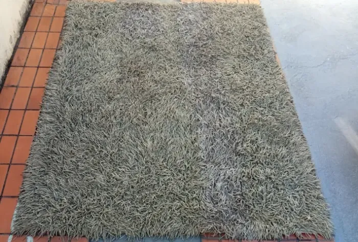 tapete Gigante de couro artesanal 2.40mx1.90m(não envio)