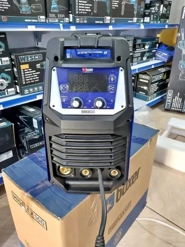 Maquina de solda Multiprocesso Mig/ Tig e Eletrodo Migflex 160Amp - Boxer(Loja/Nova)