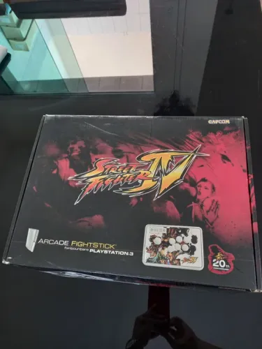 Caixa vazia controle arcade PS3 Street Fighter 4