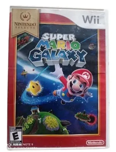 Jogo DVD Nintendo Wii Super Mario Galaxy