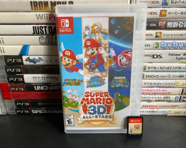Super Mario 3D All-Stars - Switch (Capa Reimpressa)