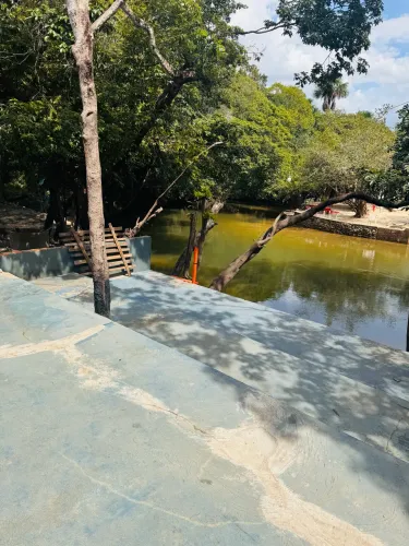 Chacara com banho no Agua Boa