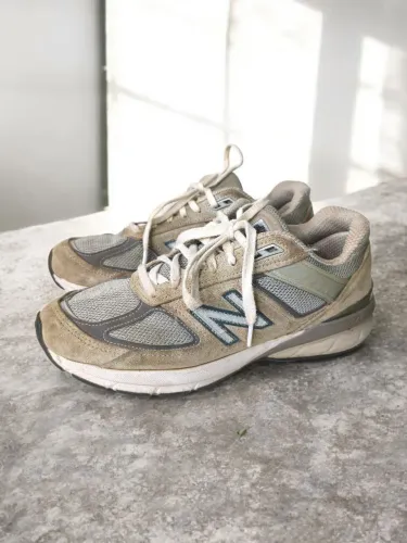 Tênis new balance 990v5 original estilo vintage Tam 38