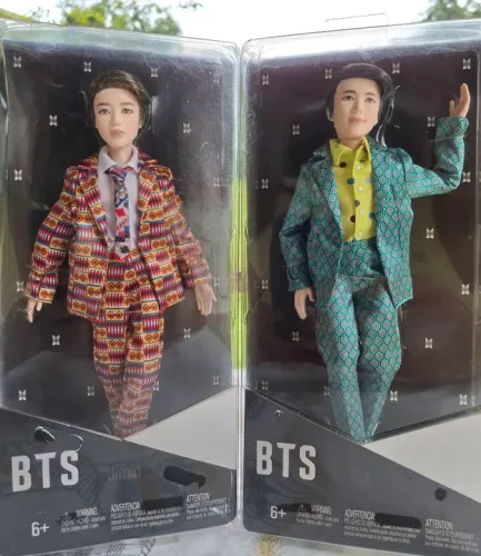 Bonecos BTS Idol Jimin e RM - Edição Especial
