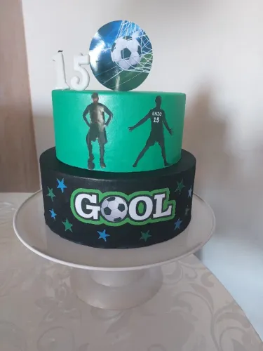 Bolo Fake Futebol