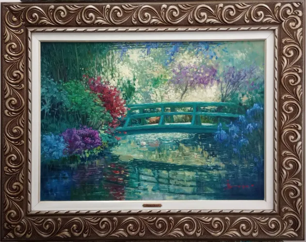Pintura Óleo sobre Tela 50x70cm com moldura