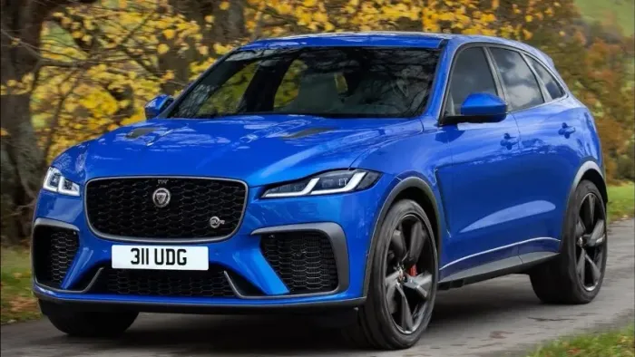 Sucata jaguar f pace 2022