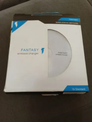 Carregador Wireless Fantasy Qi Standard novo