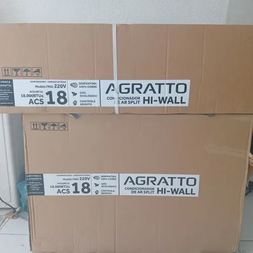 Ar condicionado 18.000 btus Novo Convencional