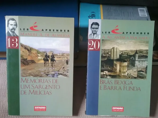 Livros Clássicos: Memórias de um Sargento de Milícias e Brás, Bexiga e Barra Funda