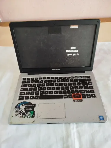 Carcaça Notebook Positivo Motion C41TA Com Teclado e Auto Falantes 
