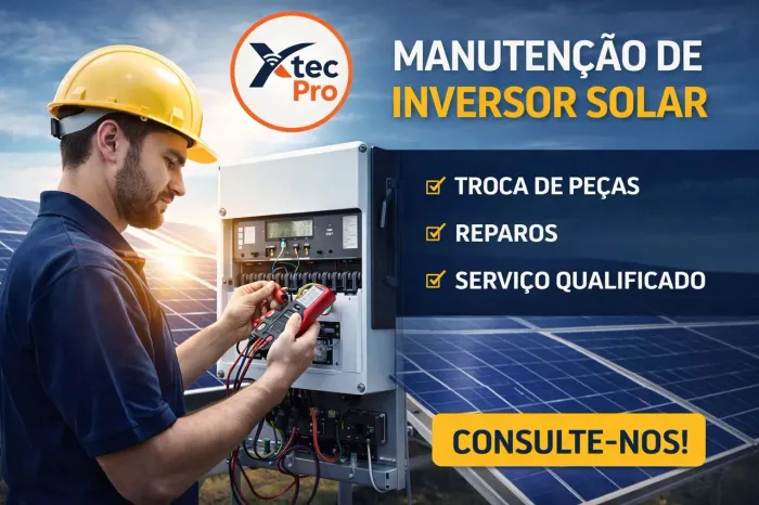Manutenção de Inversor Solar e Inversor de Tensão | Técnico Especializado João Pessoa PB