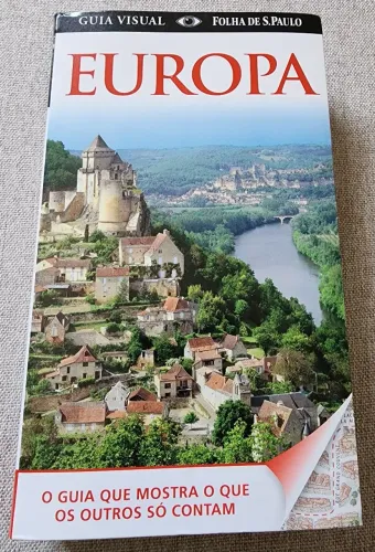 Livro Europa guia visual Folha de S. Paulo