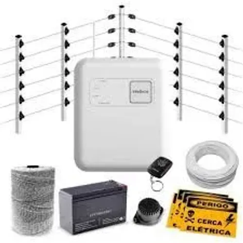 Instalação de cerca elétrica industrial.( Promoção)
