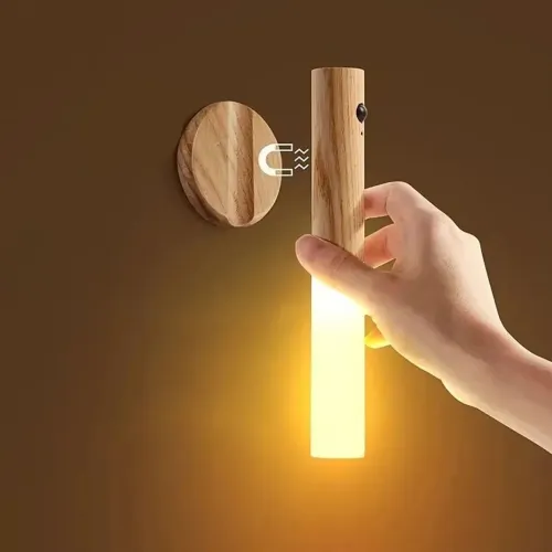 Luminária com sensor de presença inteligente