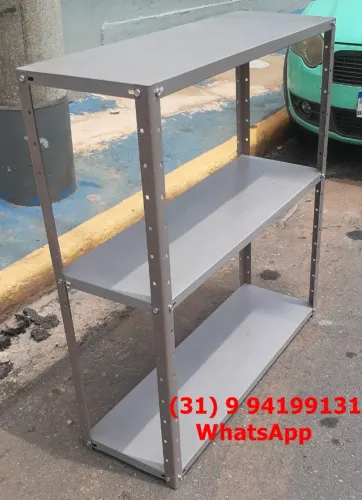 Estantes de aço 3 bandejas Novas Frete grátis