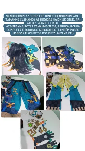 Vendo Cosplay Genshin