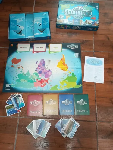 Jogo de Tabuleiro Geomundo - Explore o Mundo! Grow