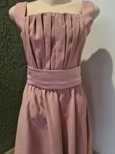 Vestido festa rosa antigo PP