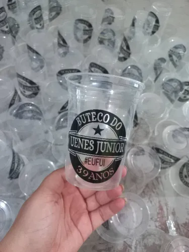 Descartável 300, 400, 500, 700ml copos personalizados