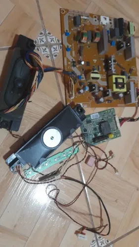 Placa da fonte tv phillips 32pfl3507d/78 mais inverter e botoes