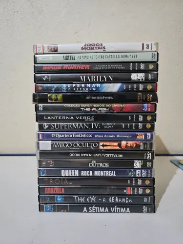 Lote de DVDs