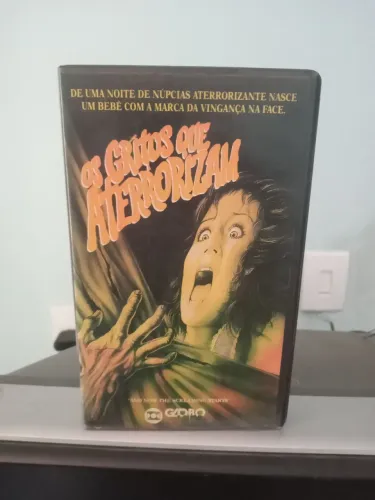 Gritos que Aterrorizam Vhs original