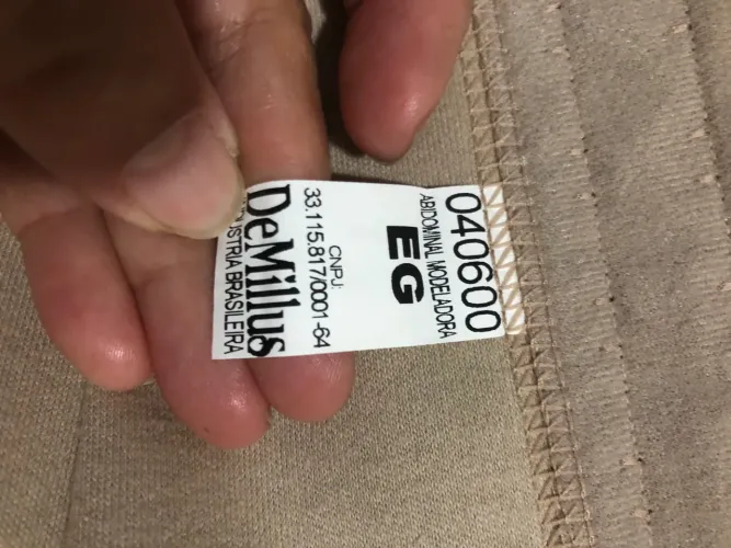 Cinta Modeladora Abdominal Demillus EG - 040600