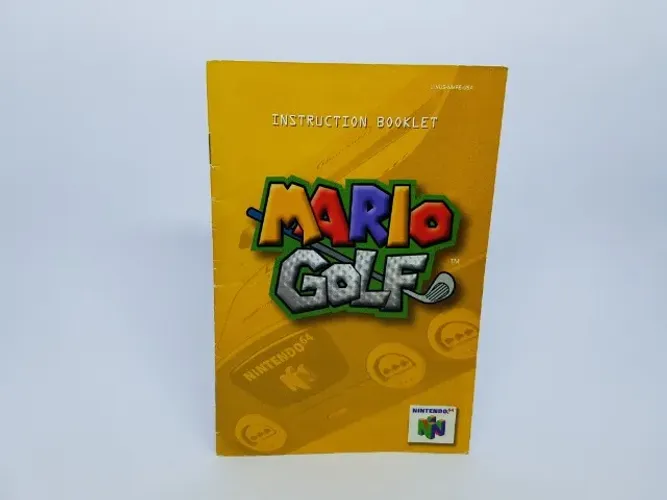 Apenas O Manual - Mario Golf - Nintendo 64 - ( Usa )