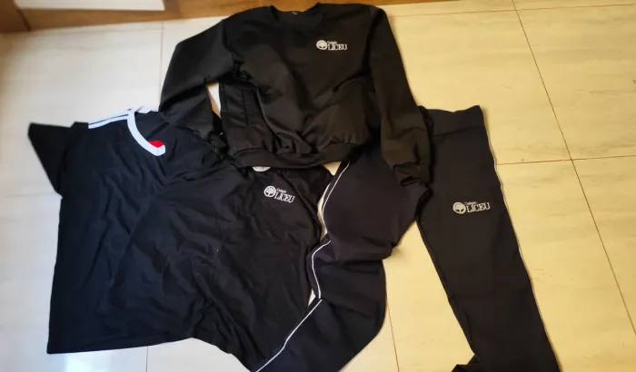 Conjunto Uniforme Escolar 3 peças- Preto - Colégio Liceu
