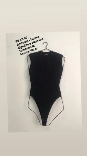 Body tamanho M da Farm