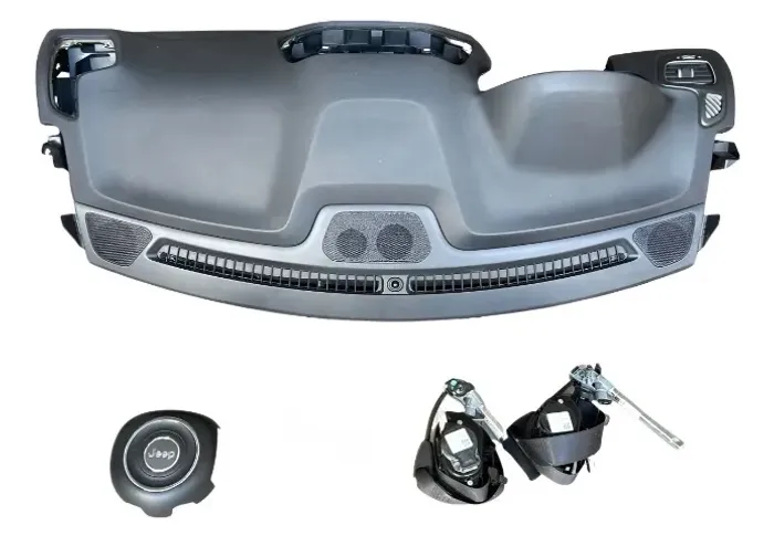 Kit Airbag Jeep Compass 2016 a 2021 Original Preto