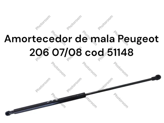 Amortecedor de mala Peugeot 206 07/08 cod 51148
