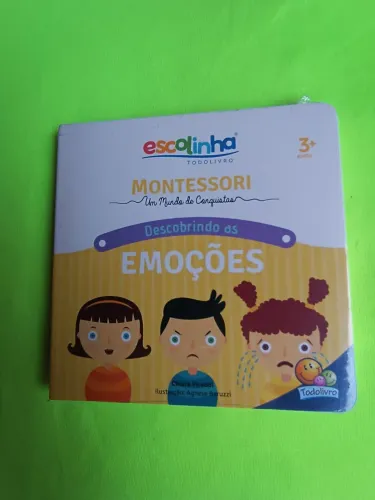 Livro Montessori Descobrindo as Emoções