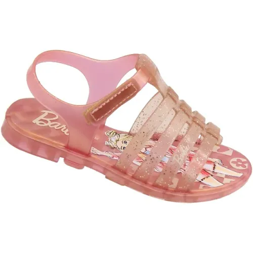 Sandália Aranha Infantil Barbie Ice Cream Rasteira Menina