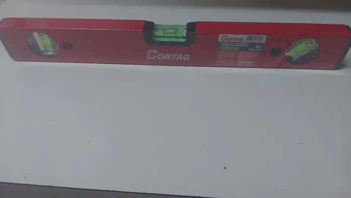 Nível de Alumínio Magnético 16'' Cortag novo!!