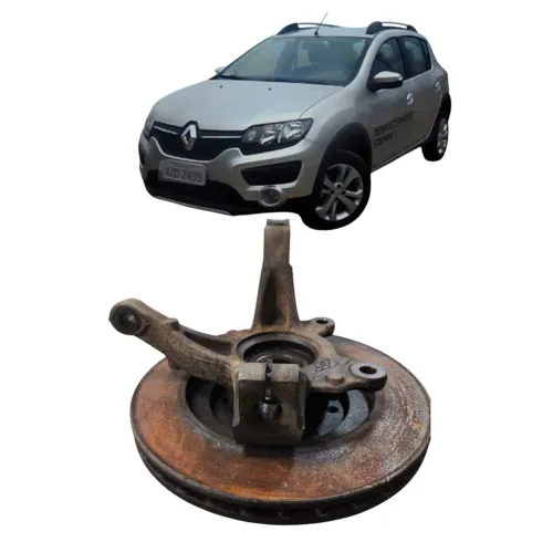 Manga De Eixo Renault Sandero 1.6 8v 2016 Lado Esquerdo