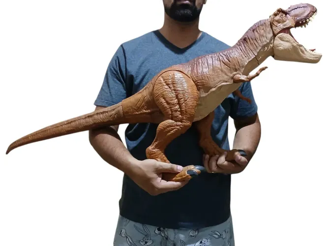 Dinossauro T-Rex Gigante Hasbro escala Marvel Legends 