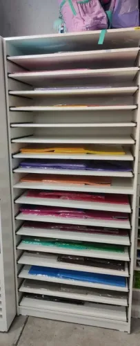Estante expositora e EVA -  Moveis para papelaria 