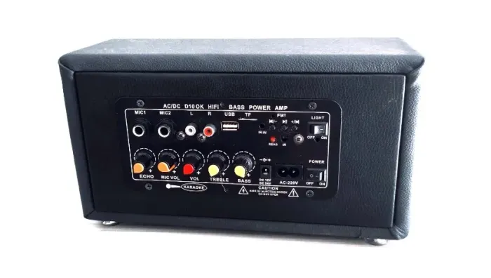Mini Amplificador Karaokê