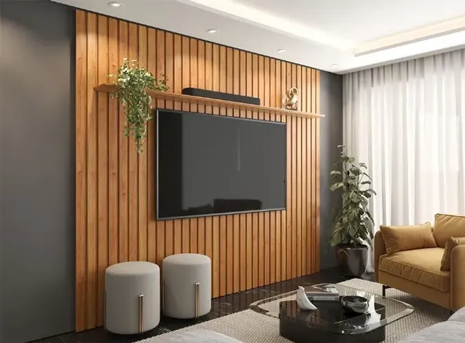 Painel ripado Nicolan
