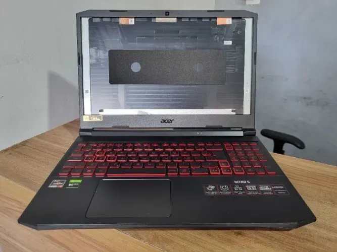 Carcaça nova original acer nitro 5 - AN515-45-R1FQ - Somos loja - aceito cartão