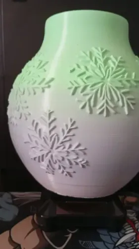 Vaso Decorativo Degradê 3D