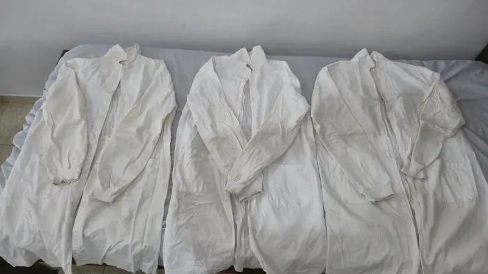 Jaleco para laboratório químico