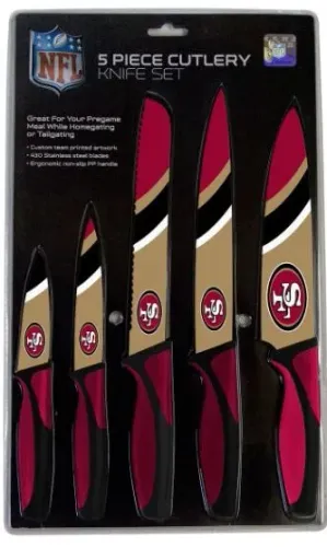 Facas de cozinha San Francisco 49ers - Sports Vault NFL